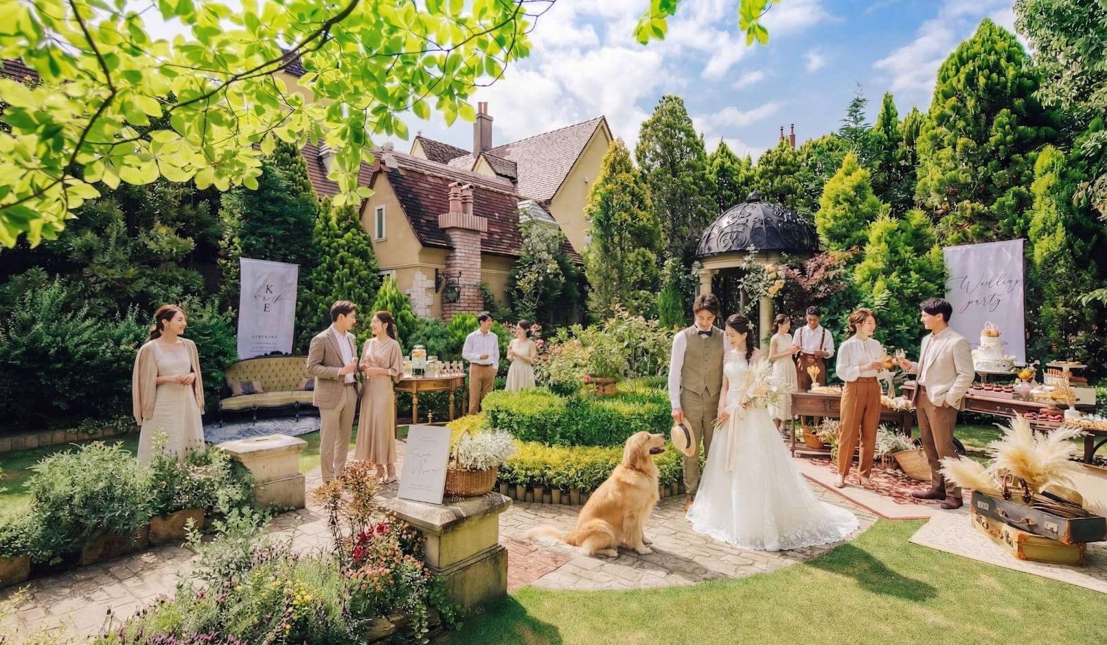 garden partyの様子