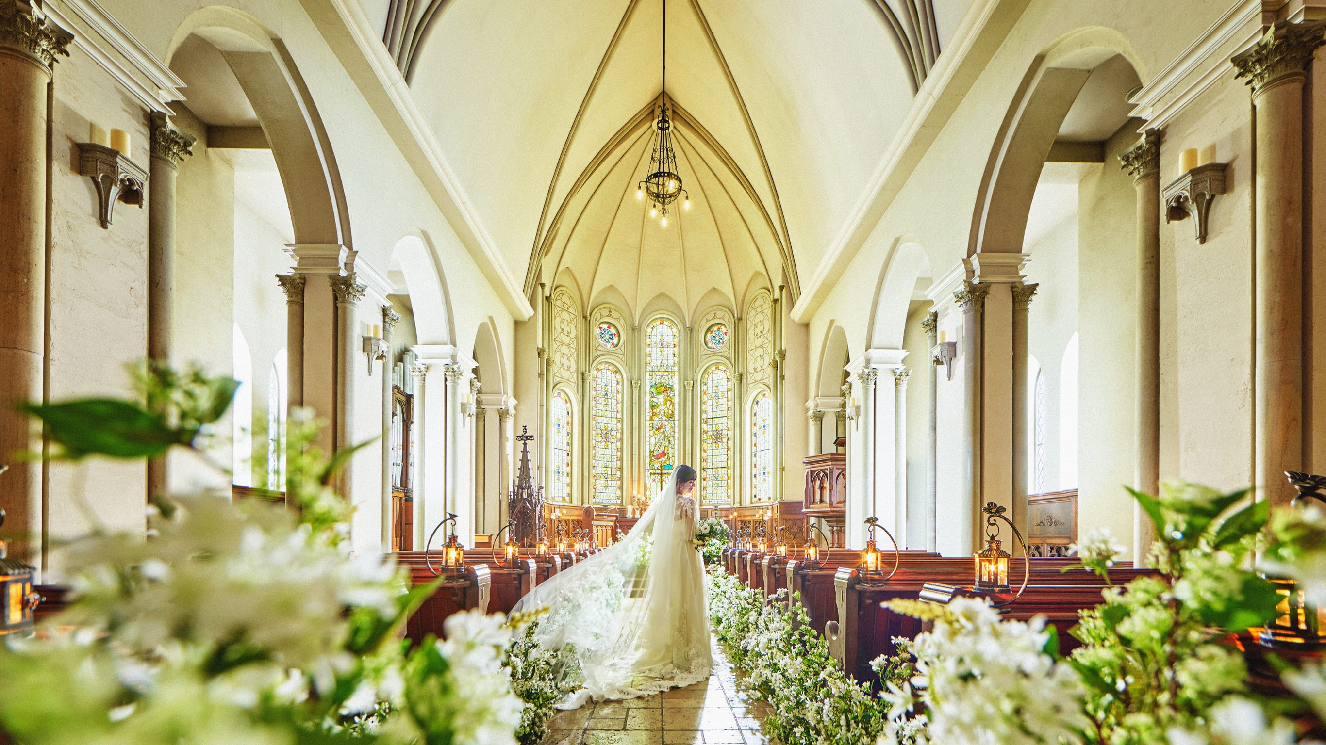 結婚披露宴の様子
